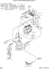 PILOT HYD PIPING(BASE 4, OPT)