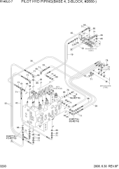 PILOT HYD PIPING(BASE 4,2-BLOCK,#2680-)