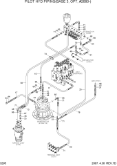 PILOT HYD PIPING(BASE 6,2-BLOCK,#2680-)