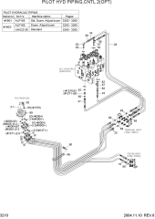 PILOT HYD PIPING(CNTL 2, OPT)