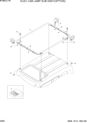 ELEC CAB LAMP SUB ASSY(OPTION)