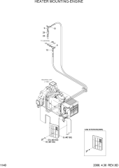 HEATER MOUNTING-ENGINE