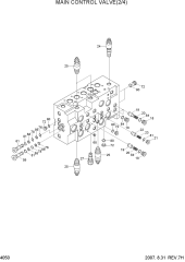 MAIN CONTROL VALVE(2/4)