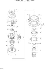 SWING REDUCTION GEAR