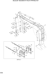 ADJUST BOOM ATTACH PIPING KIT
