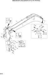 BREAKER CRUSHER ATTACH PIPING