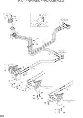 PILOT HYD PIPING(CONTROL 2)