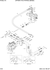 UPPER HYD PIPING(BASE)