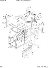 CAB ASSY(2/6, #0181-)