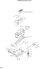 CONSOLE BOX 2(LH, -#0180)
