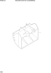 BUCKET(DITCH CLEANING)