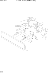 DOZER BLADE(R140LCD-9)
