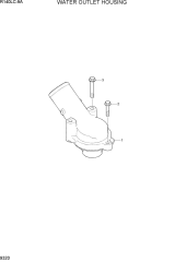 WATER OUTLET HOUSING