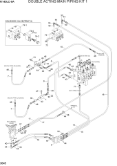 DOUBLE ACTING MAIN PIPING KIT 1