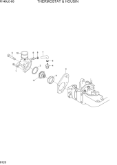 THERMOSTAT & HOUSING