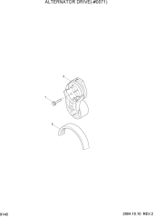 ALTERNATOR DRIVE(-#0071)