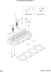 CYLINDER HEAD(-#0071)