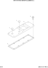 AIR INTAKE MANIFOLD(#0072-)