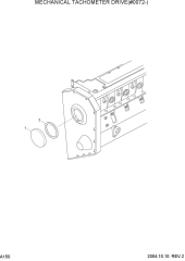 MECHANICAL TACHOMETER DRIVE(#0072-)