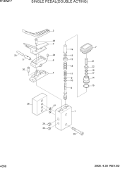SINGLE PEDAL(DOUBLE ACTING)