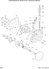 TRANSMISSION GEAR SHIFT SENSOR(-#0559)