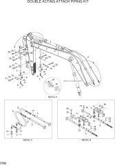 DOUBLE ACTING ATTACH PIPING KIT