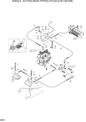 S/ACT MAIN PIPING KIT(ADJUST BM)