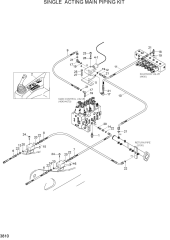 SINGLE ACTING MAIN PIPING KIT
