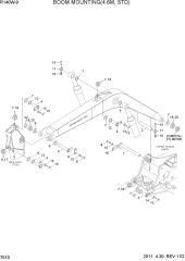 BOOM MOUNTING(4.6M, STD)