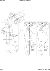 ARM HYD PIPING