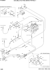 DOUBLE ACTING MAIN PIPING KIT 1
