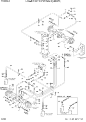 LOWER HYD PIPING 2(-#0073)