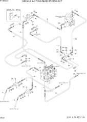 SINGLE ACTING MAIN PIPING KIT