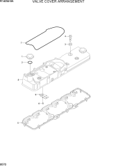 VALVE COVER ARRANGEMENT