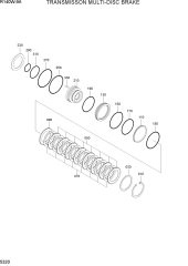 TRANSMISSION MULTI-DISC BRAKE