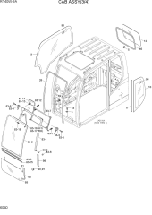 CAB ASSY(3/4)