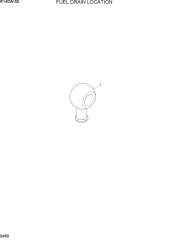 FUEL DRAIN LOCATION