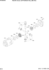 REAR AXLE DIFFERENTIAL(-#0145)