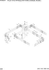 PILOT HYD PIPING(2-PATTERN CHANGE)