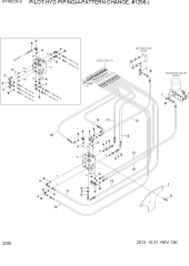 PILOT HYD PIPING(4-PATTERN CHANGE)