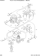 PILOT HYD PIPING(BASE 1, -#0016)