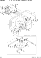 PILOT HYD PIPING(CONTROL 1, -#0007)