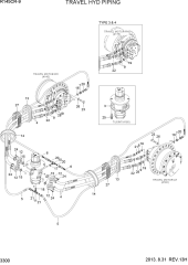 TRAVEL HYD PIPING