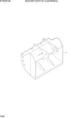 BUCKET(DITCH CLEANING)