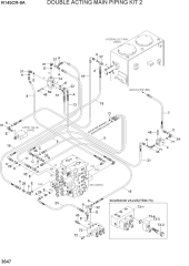 DOUBLE ACTING MAIN PIPING KIT 2