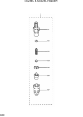 NOZZLE & NOZZLE HOLDER