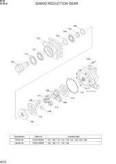 SWING REDUCTION GEAR