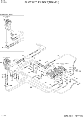 PILOT HYD PIPING 2(TRAVEL)