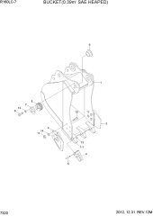 BUCKET(0.39M3 SAE HEAPED)