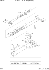 ADJUST CYLINDER(#0010-)